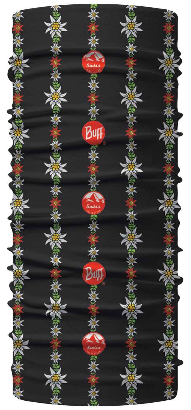 BUFF® - Mehrzweckschal, Edelweiss (schwarz)