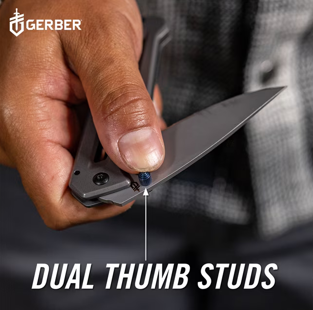 Gerber - Paralite Klappmesser, silver/blue