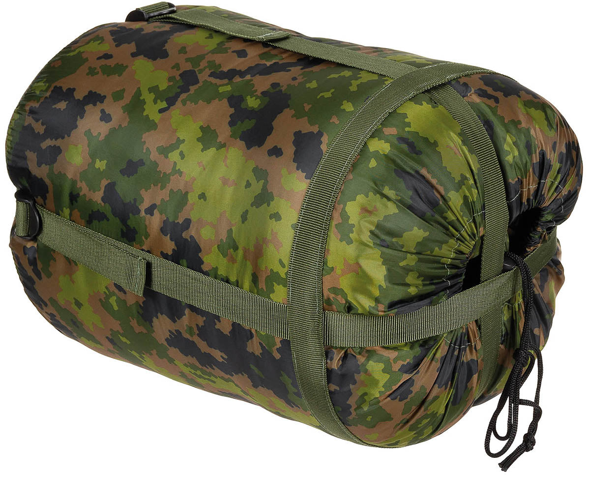 Mumienschlafsack, M05 tarn, 2-lagige Füllung