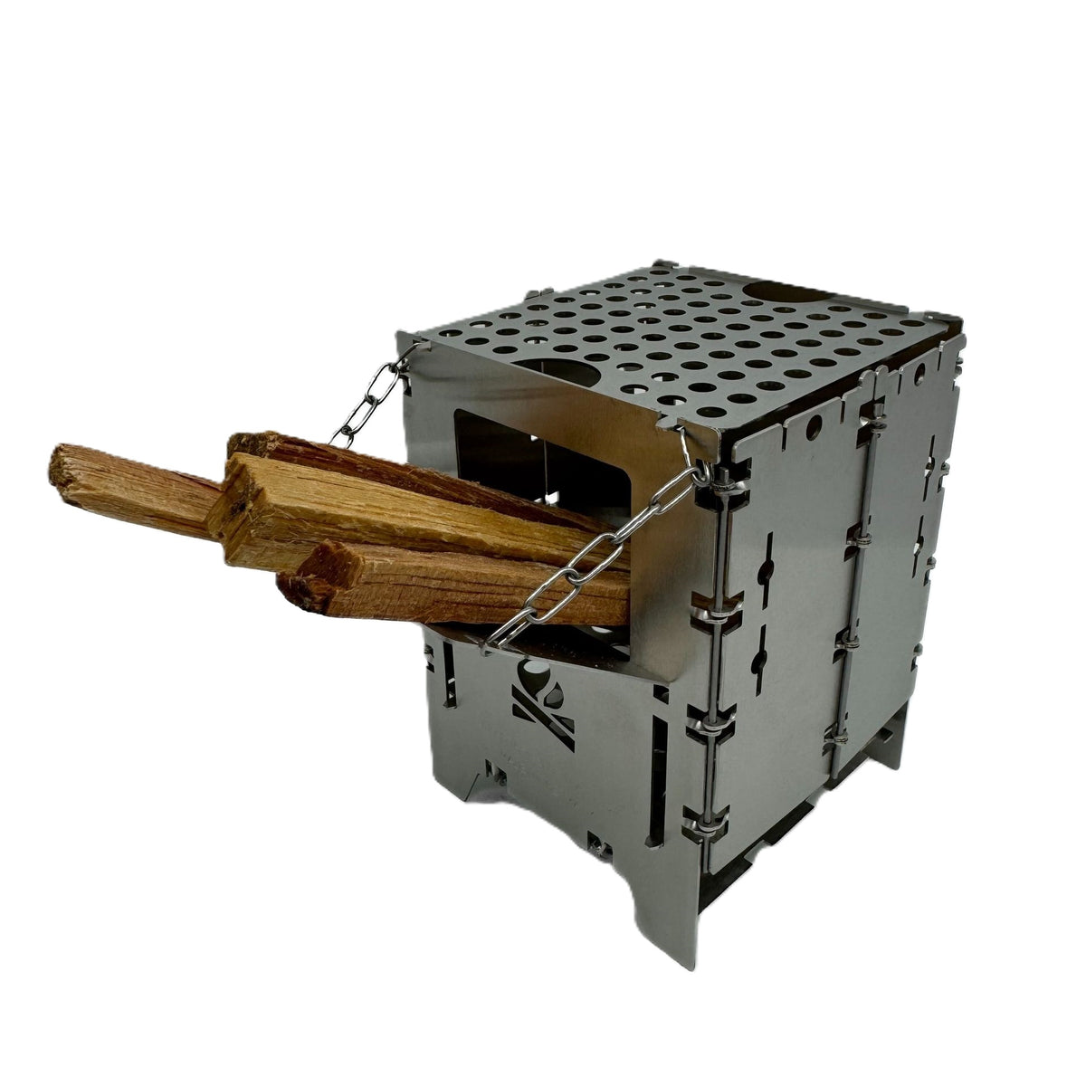 Bushcraft - Holzrutsche Bushbox LF (Titanium)