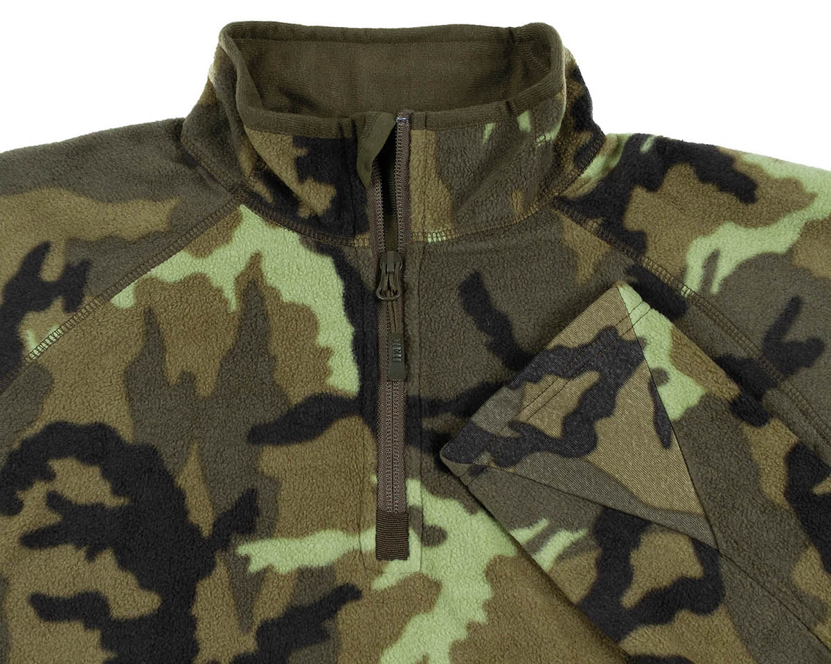 Mantel, Jacke, Militärisch, Militärische Uniform, Tarnung, camouflage, Fleece, Reißverschluss, Kragen, Tasche, Camouflage, Fl
