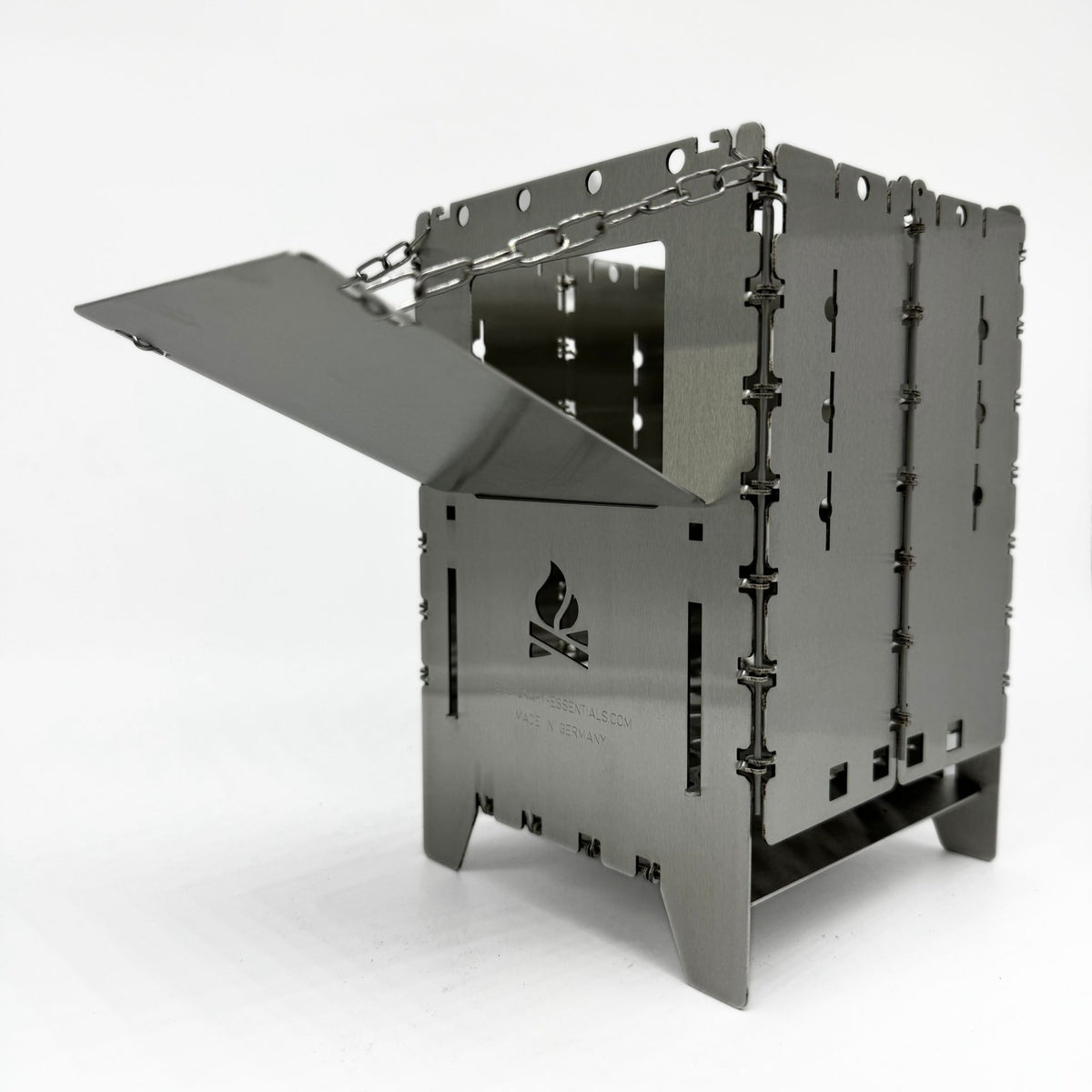 Bushcraft - Holzrutsche Bushbox XL (Titanium)