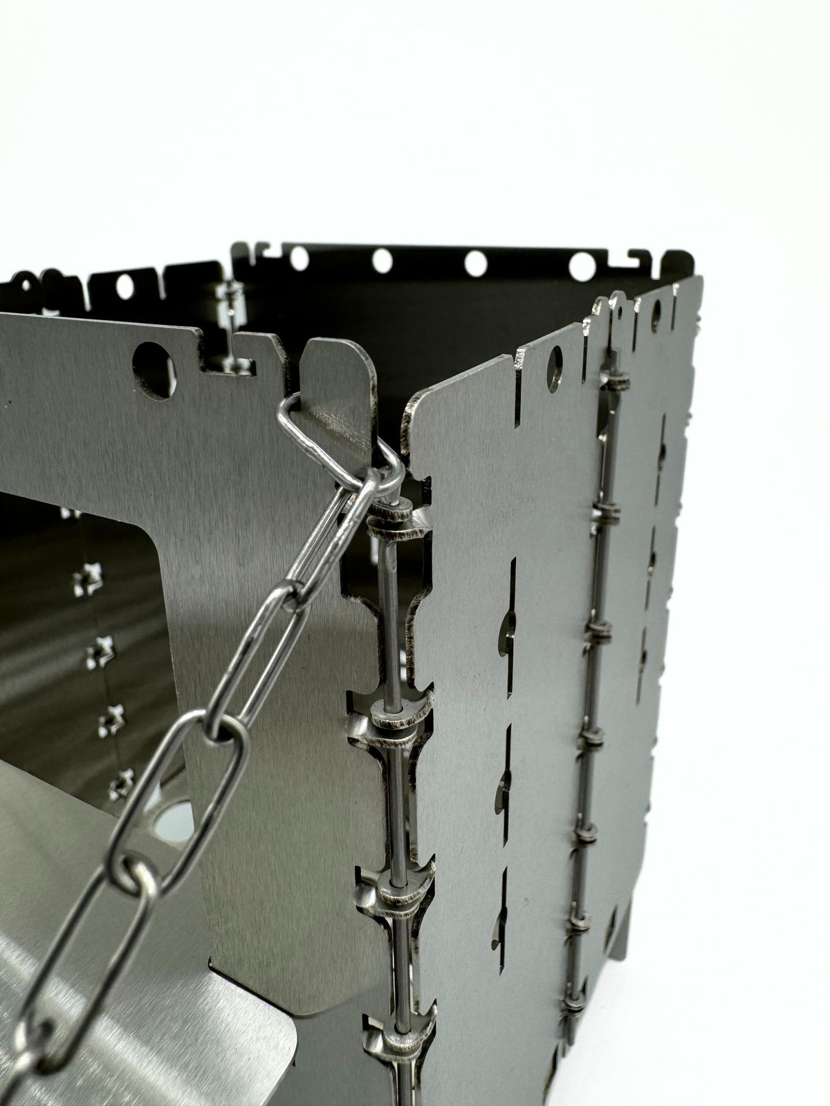 Bushcraft - Holzrutsche Bushbox XL (Titanium)