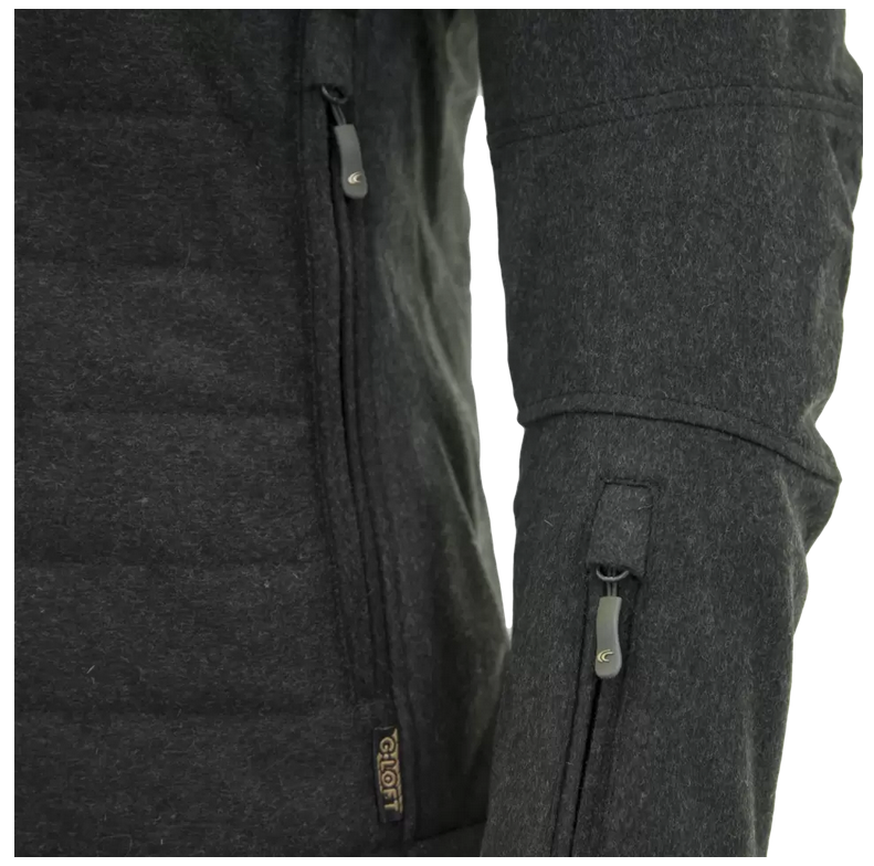 Bekleidung, Mantel, Jacke, Fleece, Langer Ärmel