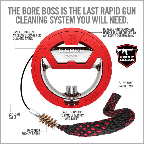Real Avid - Bore Boss 243CAL/260CAL/6.5MM (Laufreiniger)