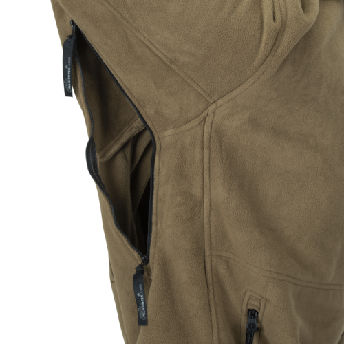 Bekleidung, Fleece, Mantel, Weste, Person