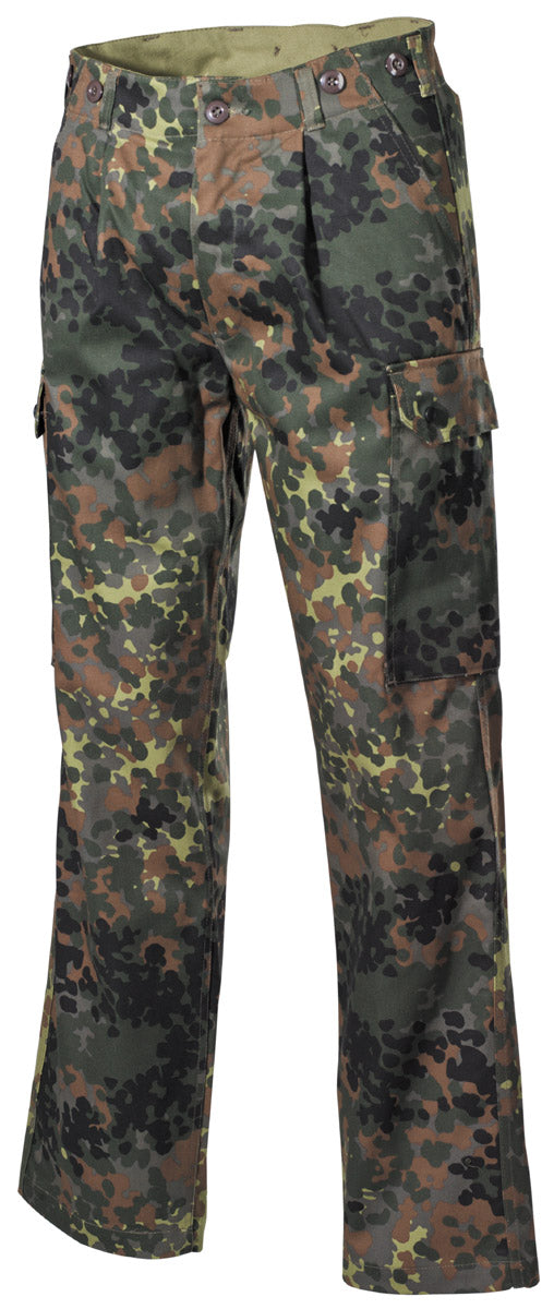 BW Feldhose, flecktarn, 5 Farben, gr. Grössen, nach TL