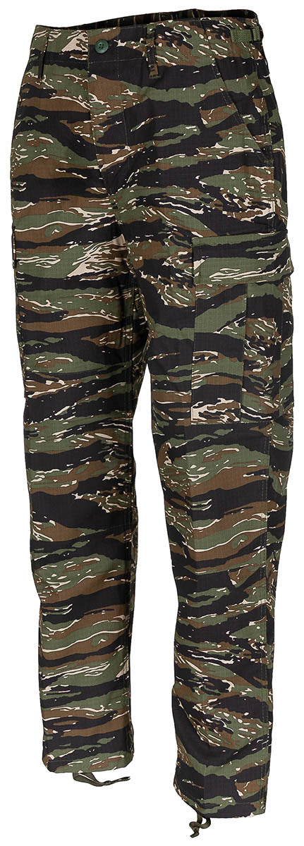 US Kampfhose, BDU, Rip Stop, tiger stripe
