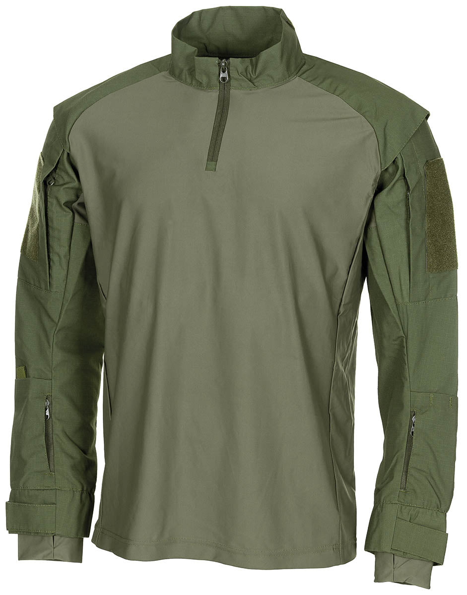 US Tactical Hemd, langarm, oliv