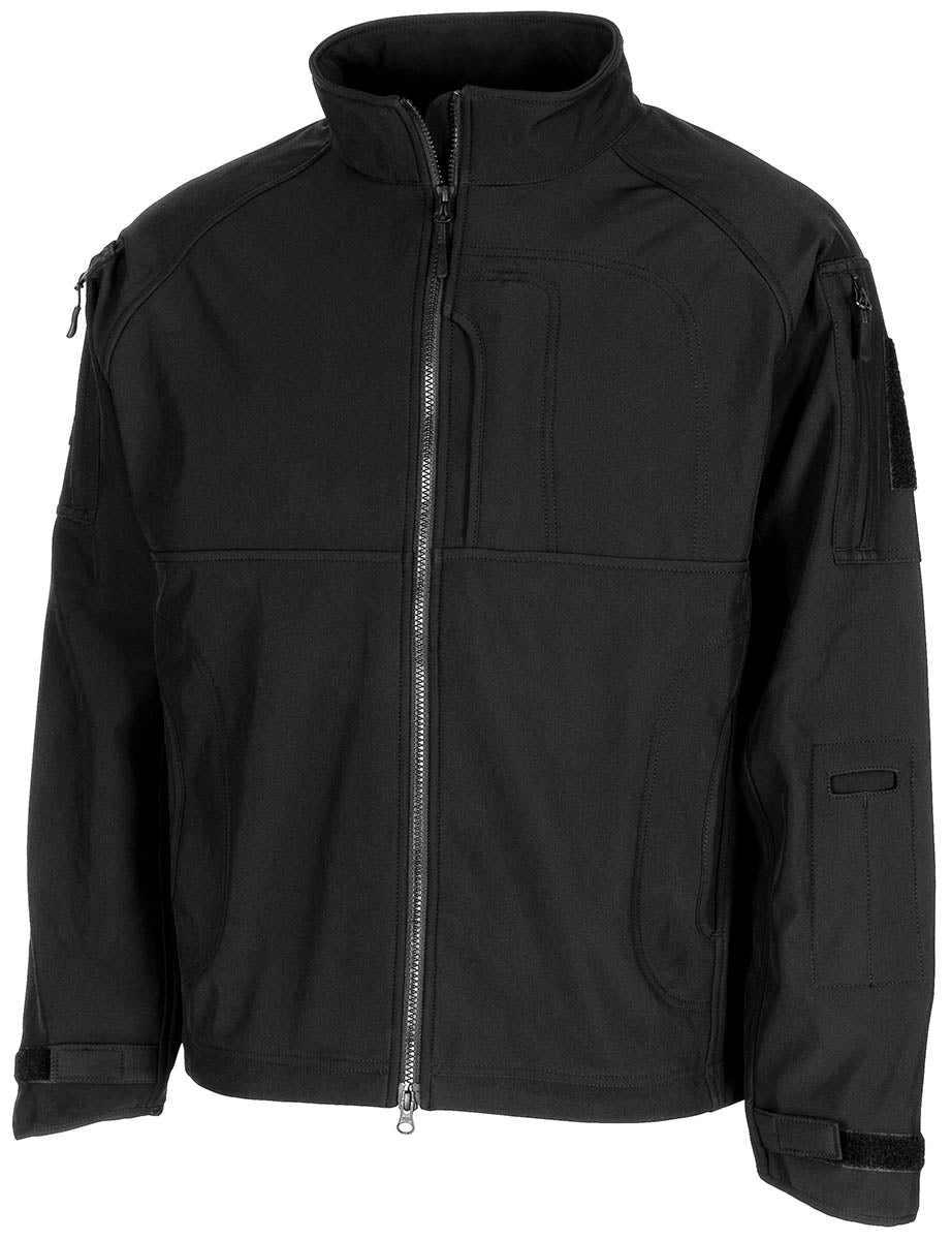 Softshell Jacke, "Liberty", schwarz