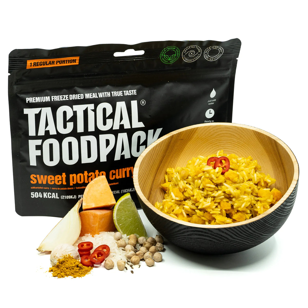 Tactical Foodpack - Sweet Potato Curry (Süsskartoffel-Curry)