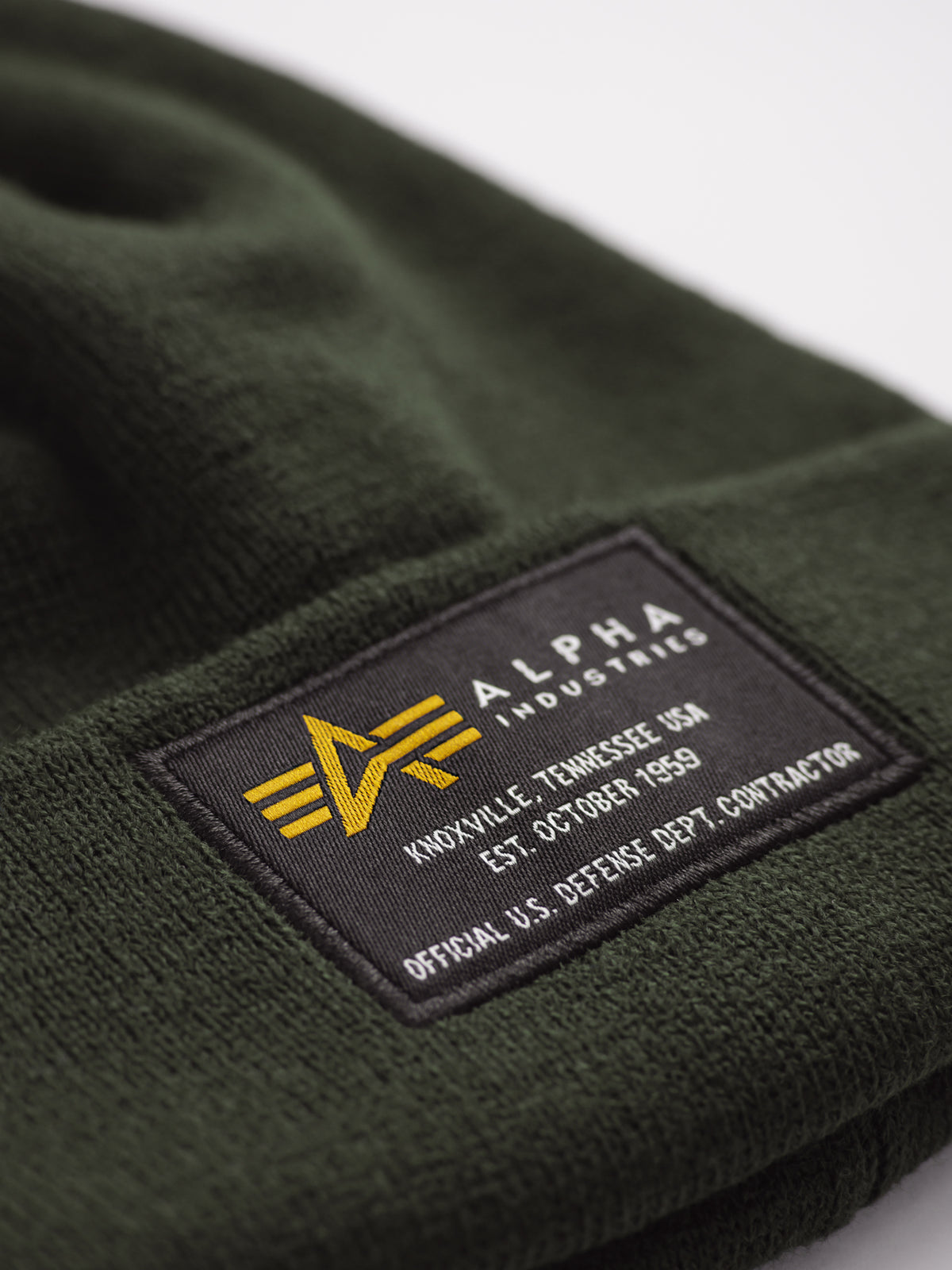 Crew Beanie (dark olive)