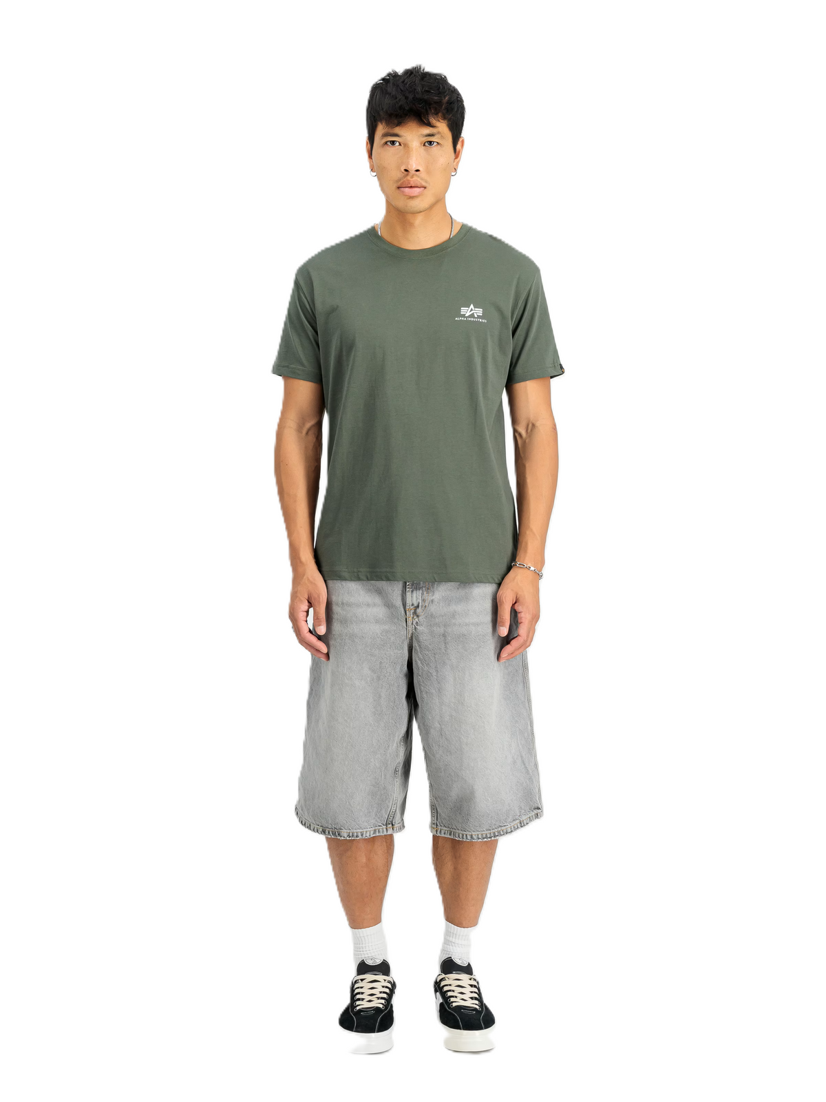 Basic T T-Shirt (dark olive)