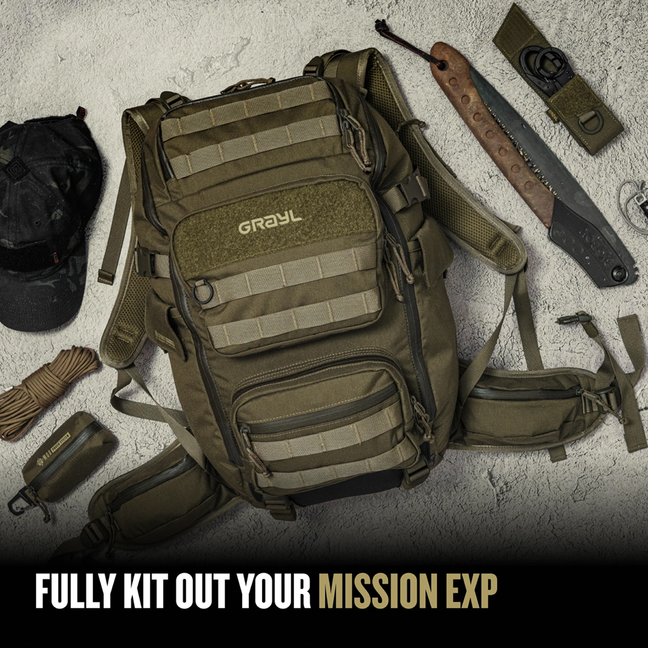 Mission EXP Backpack Rucksack 35 Liter (Coyote Brown)