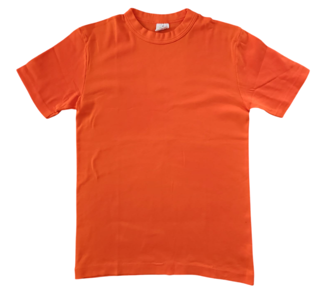 Zivilschutz Schweiz - T-Shirt orange, gebraucht