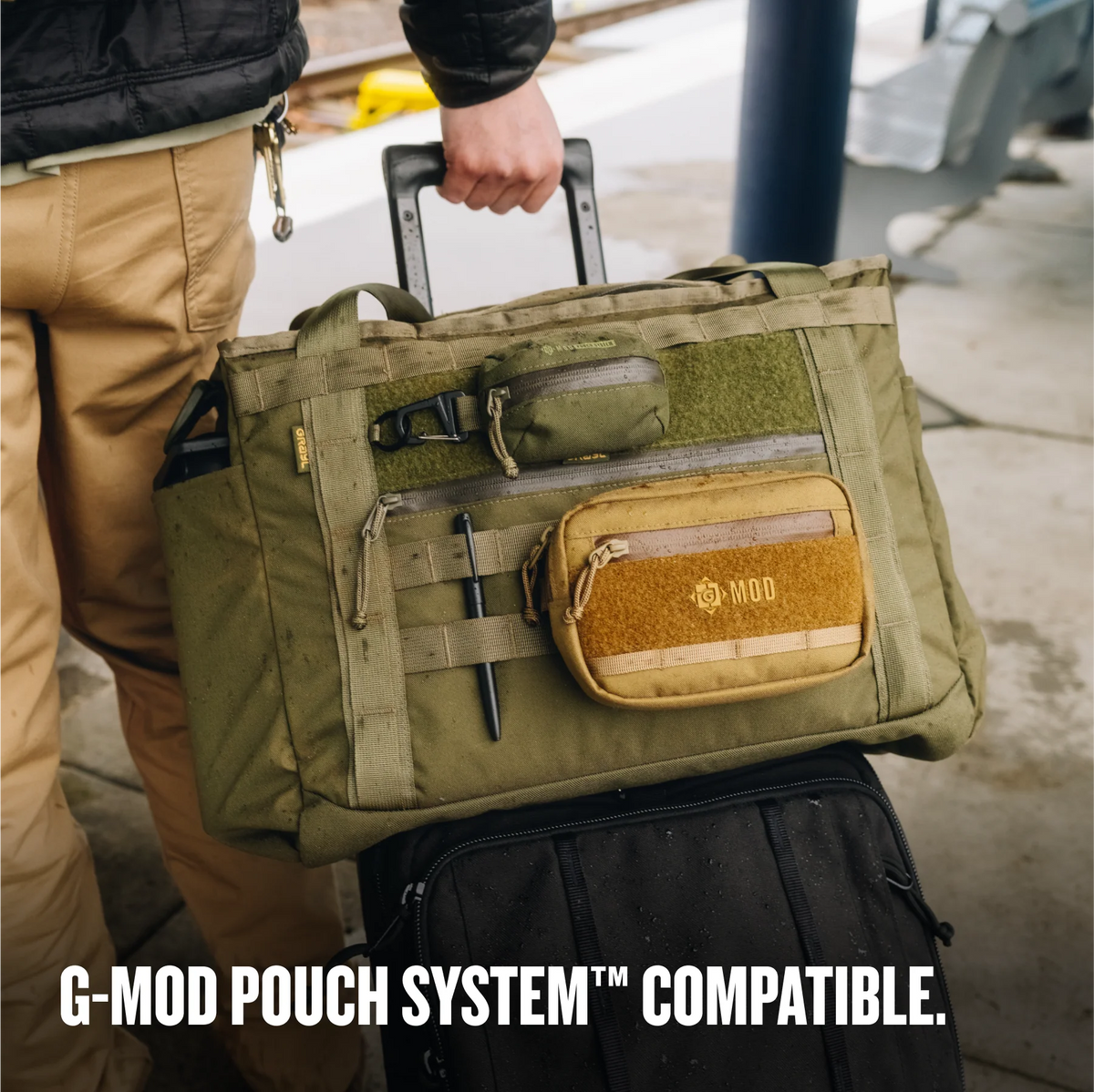 GRAYL - Mission Tote Bag Tasche 32 Liter (Olive Drab)
