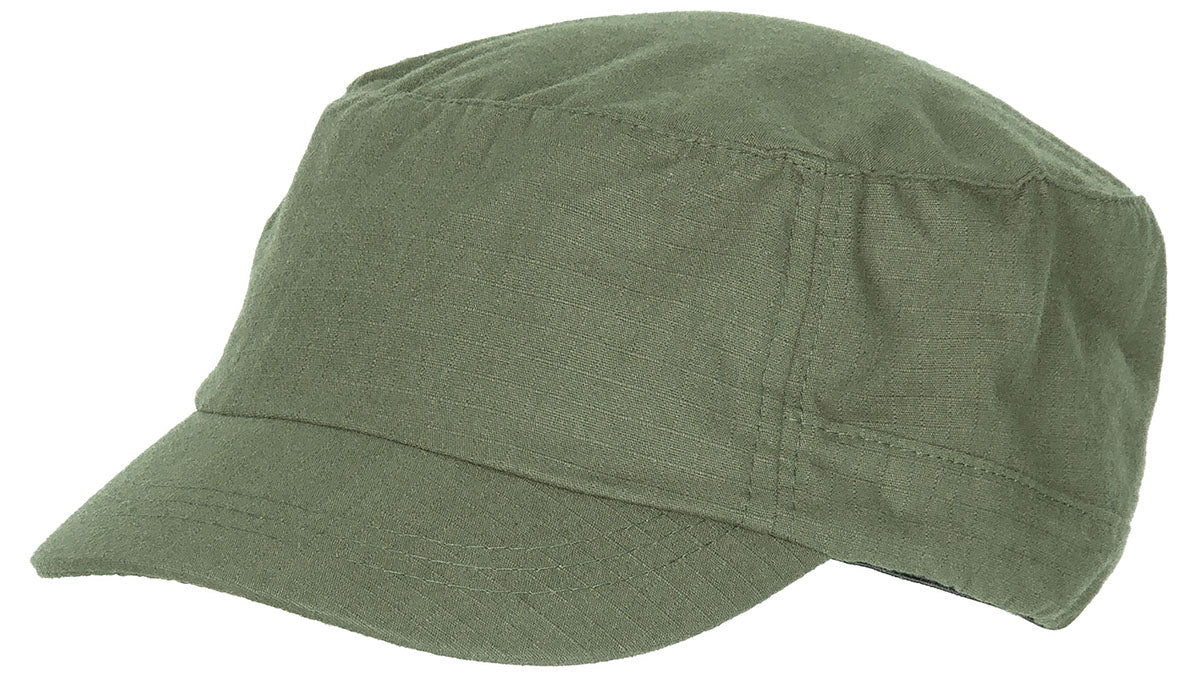 US Cap, Rip Stop, oliv, "Elasti-Fit"