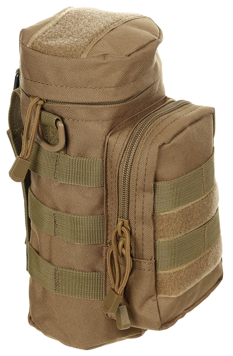 Tasche, rund, "MOLLE", coyote tan