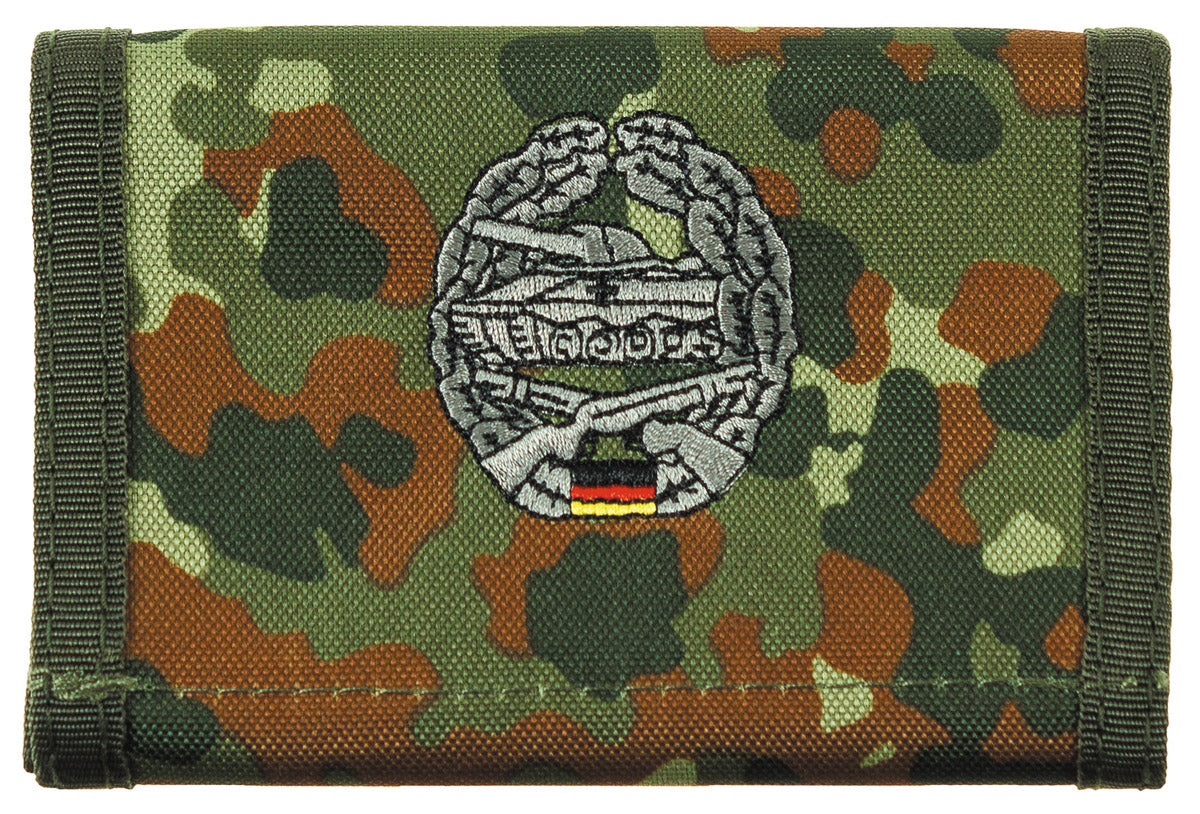 BW Geldbörse, flecktarn, "Panzergrenadiere"