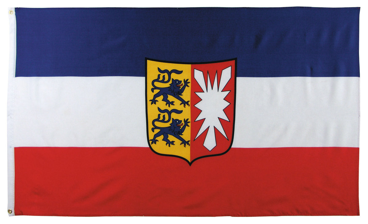 Fahne, Schleswig-Holstein, Polyester, 90 x 150 cm