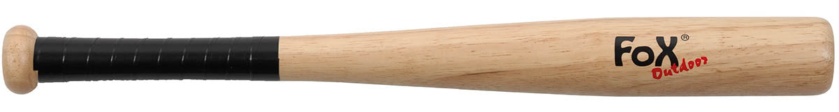Baseballschläger, Holz, 18", natur, "American Baseball"