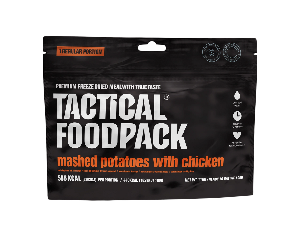 Tactical Foodpack - Mashed Potatoes with Chicken (Kartoffelpüree mit Hähnchen)