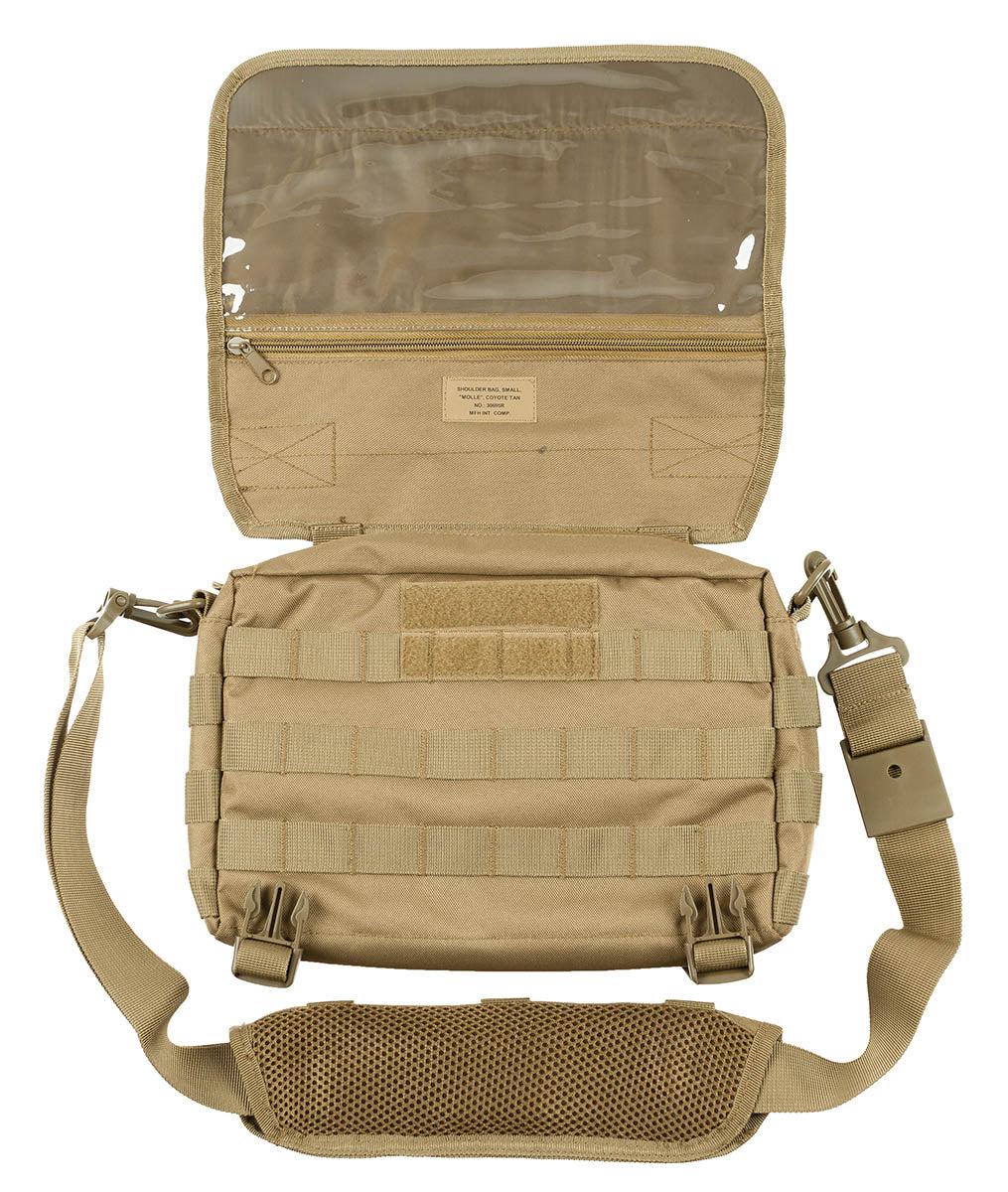 Schulter-Tragetasche, "MOLLE", coyote tan