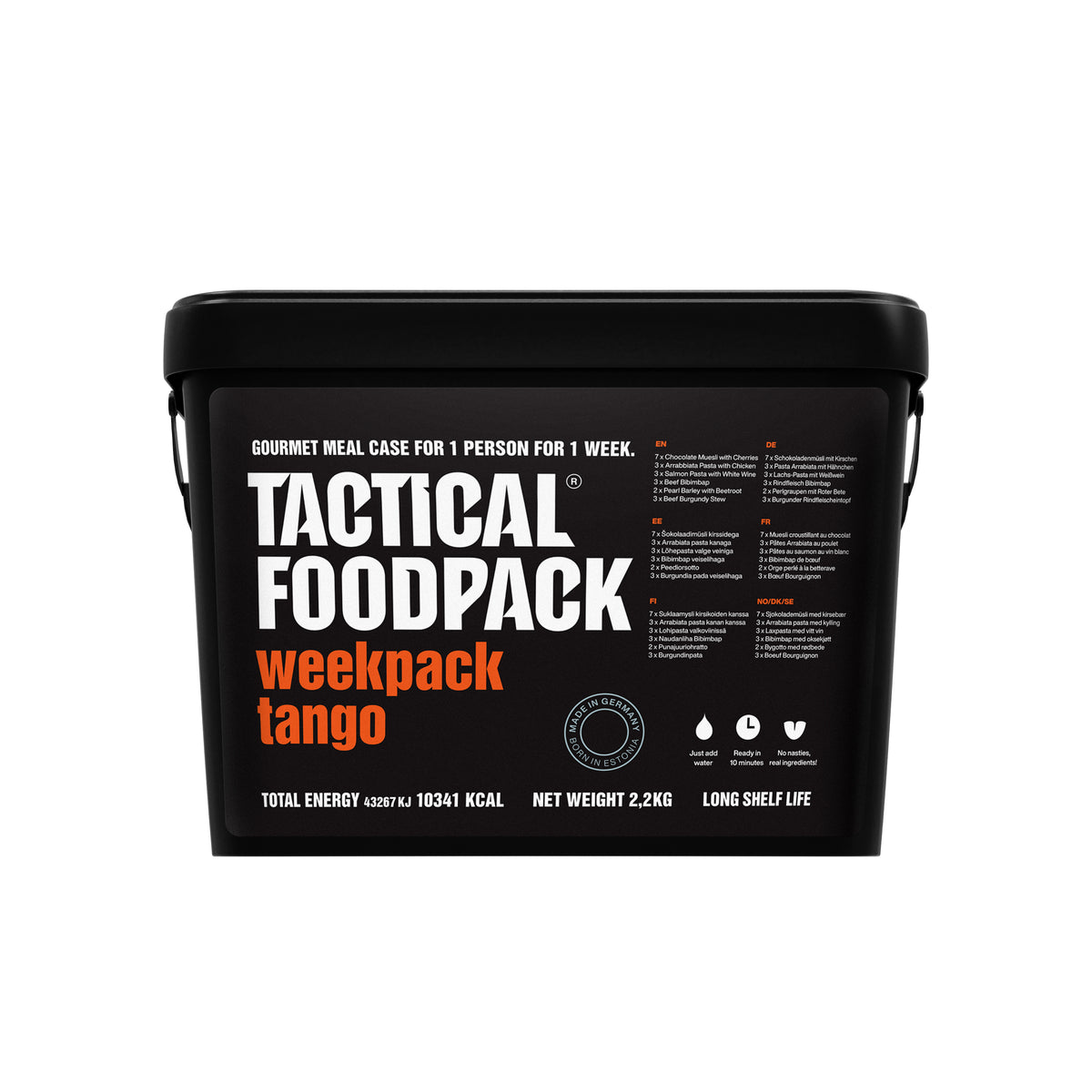 Tactical Foodpack - Week Pack Tango