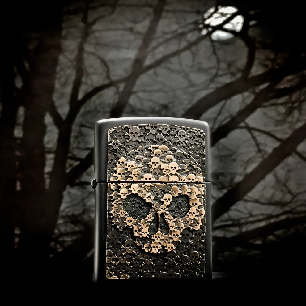 Zippo Feuerzeug - Skull in Skull