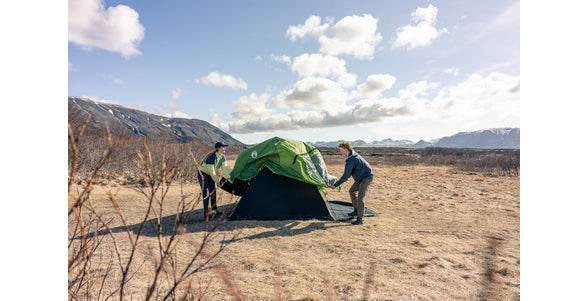 Draußen, Unterschlupf, Zelt, Person, Campen