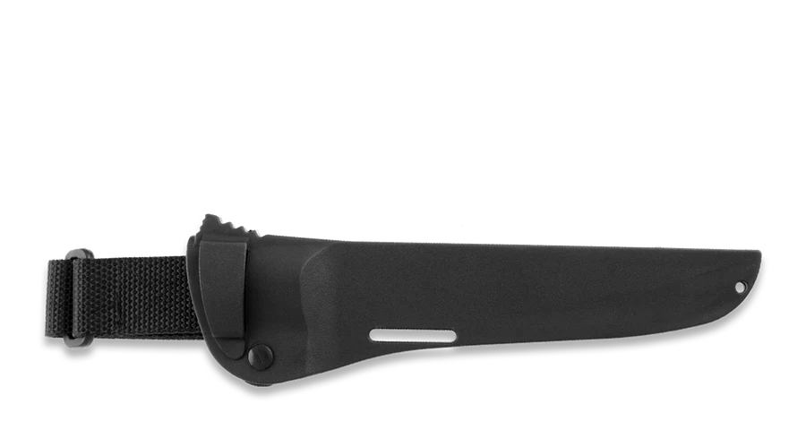 Peltonen Knives - M95 Ranger Puukko schwarz, PTFE Teflon, Kompositscheide (schwarz)
