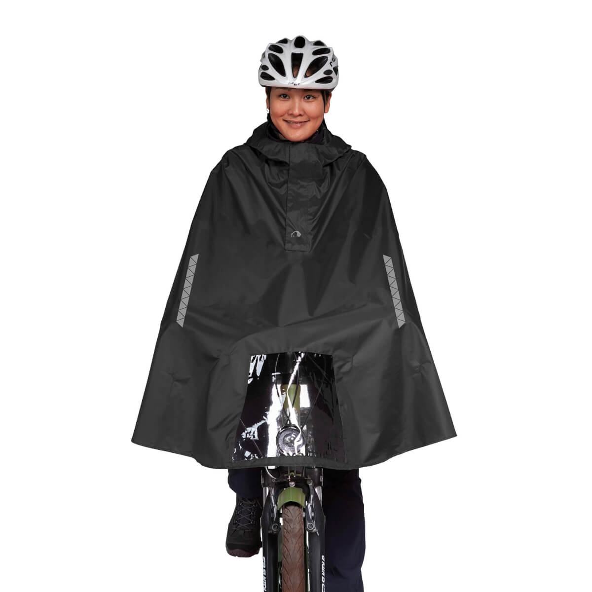 Bike Poncho Fahrrad-Cape (schwarz)