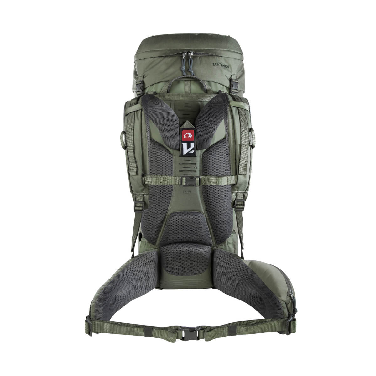 Yukon 70+10 Bushcraft Trekkingrucksack (stone-grey-olive)