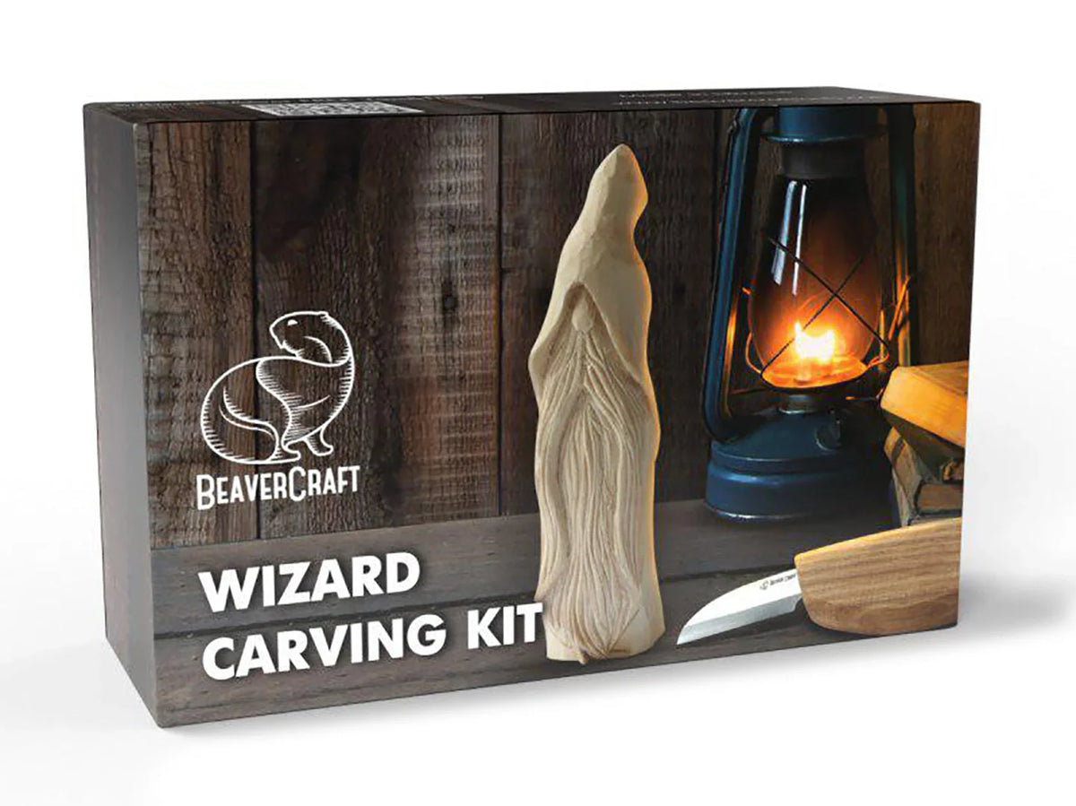 BeaverCraft - Zauberer-Schnitzset