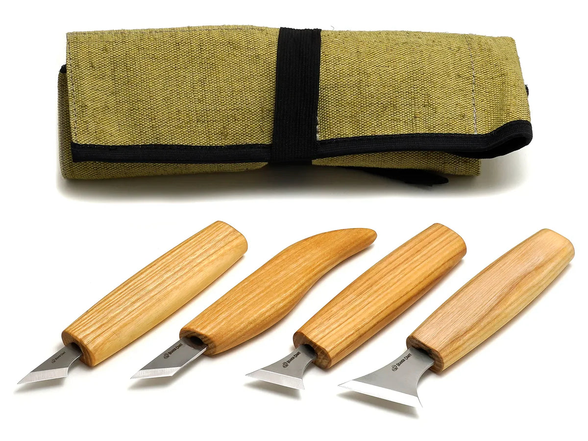 BeaverCraft - S05 Spanholzschnitzmesser-Set