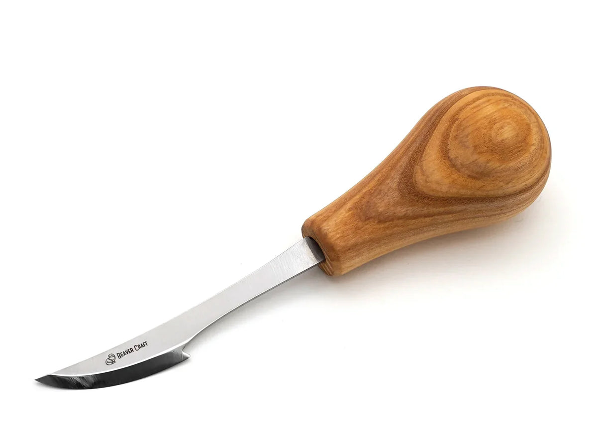 BeaverCraft - C17P Universal Schnitzmesser mit Handflächengriff