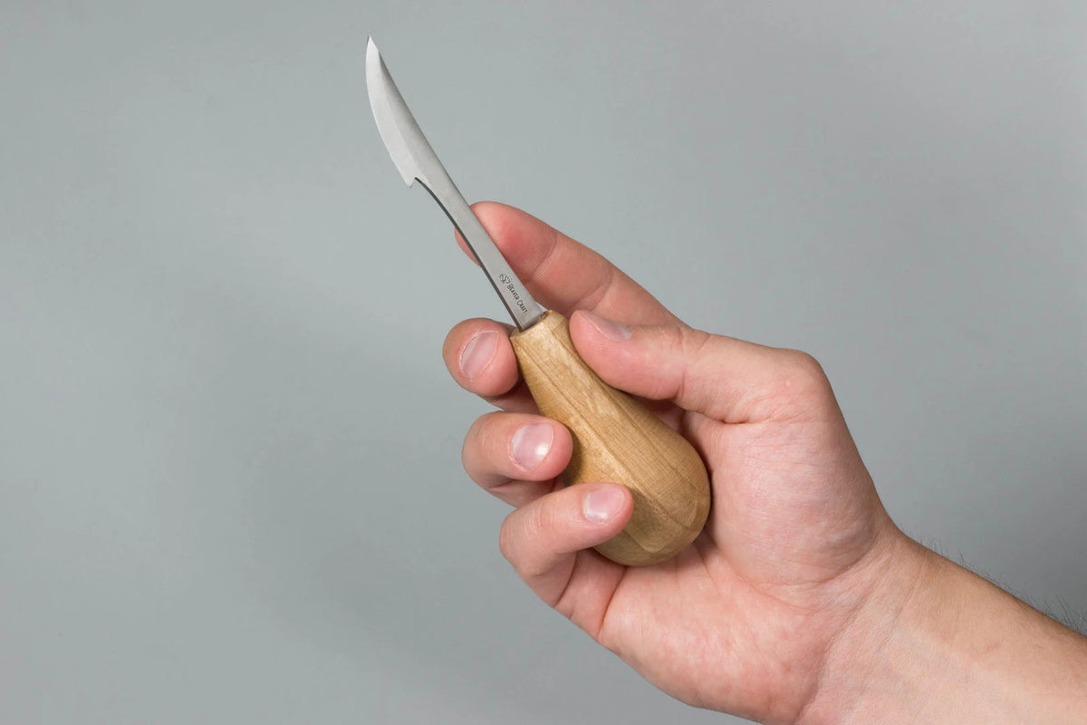 BeaverCraft - C17P Universal Schnitzmesser mit Handflächengriff