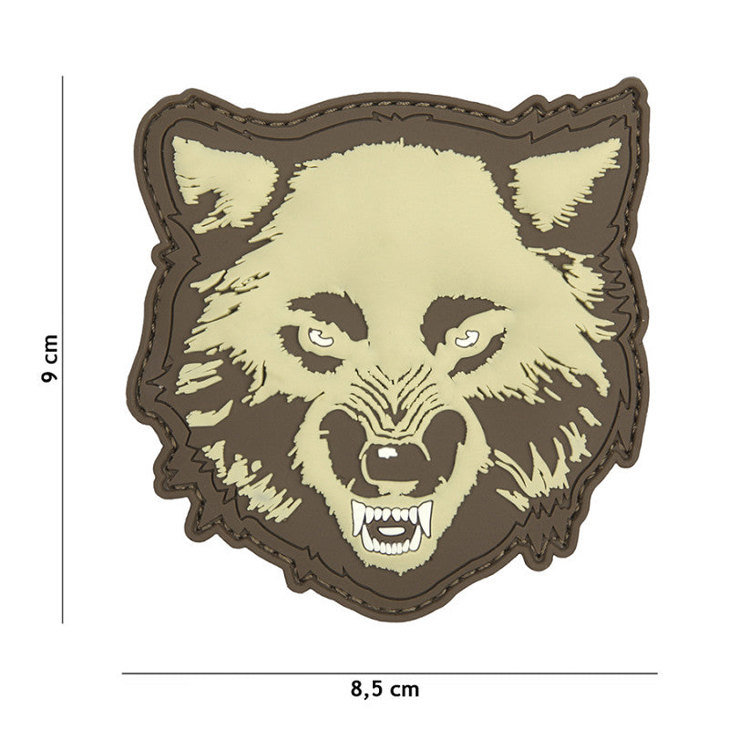 Klettabzeichen Wolf - coyote