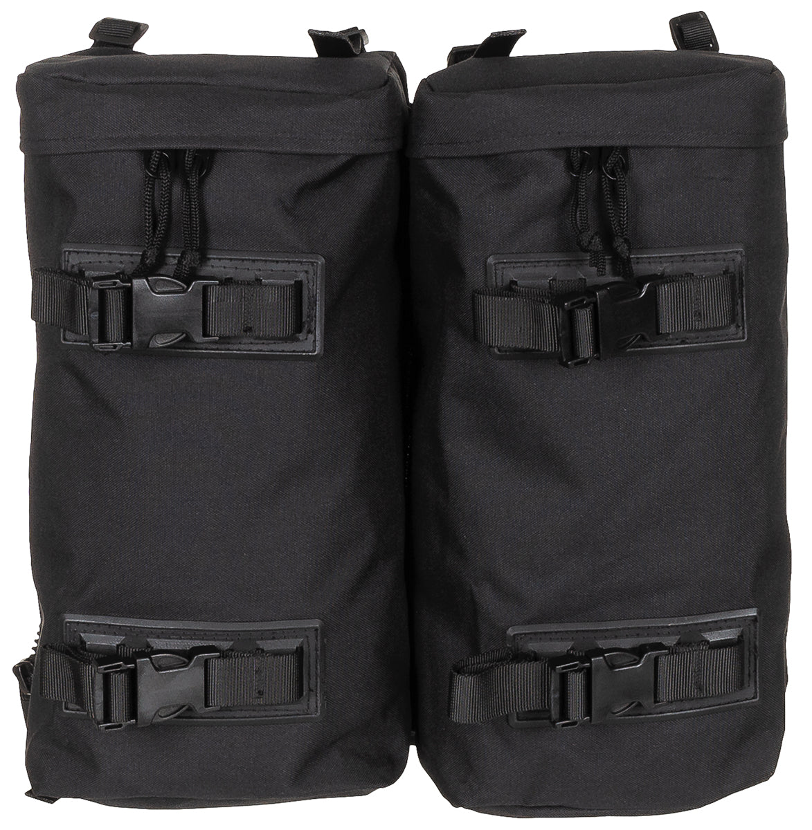 Tasche, Satteltasche, Duo-Taschen, Nordic, Koffer-Artikell, Taschenhalter, Bein-/Beintasche, Doppelte Tasche, Schwarz, Klickv