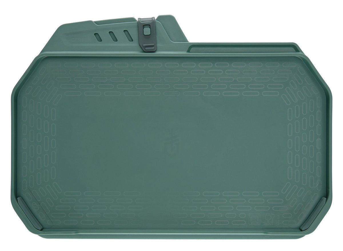 Lunchbox, Grün, Rechteckig, Deckel-Klip, Verstärkte Kanten