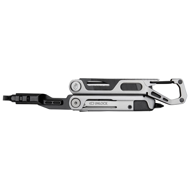 Multitool, Kleingerät, Aluminium, Schwarz, Zweckwerkzeug