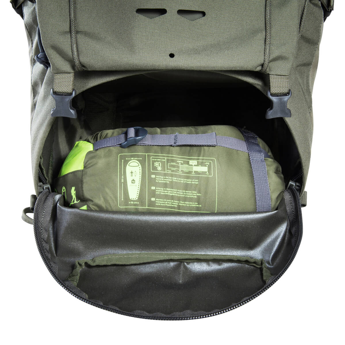 Rucksack, Rucksack, Hydration-Blase, Militärgrün, Fachstruktur