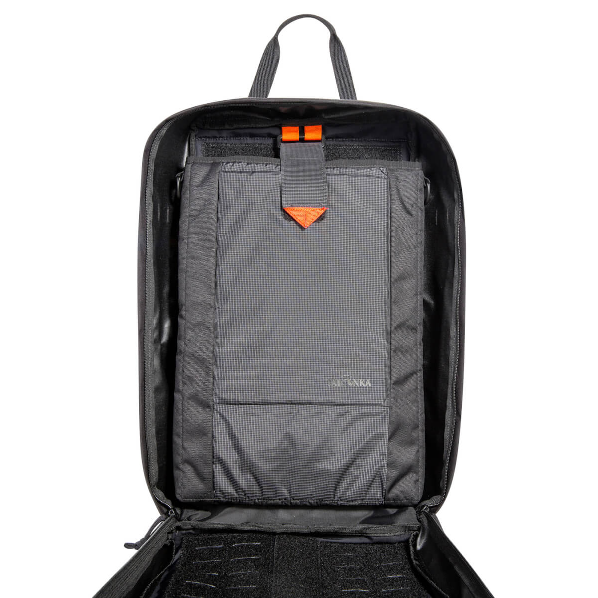 Rucksack, Schulranzen, Laptop-Fach, schwarz, Tragegriff