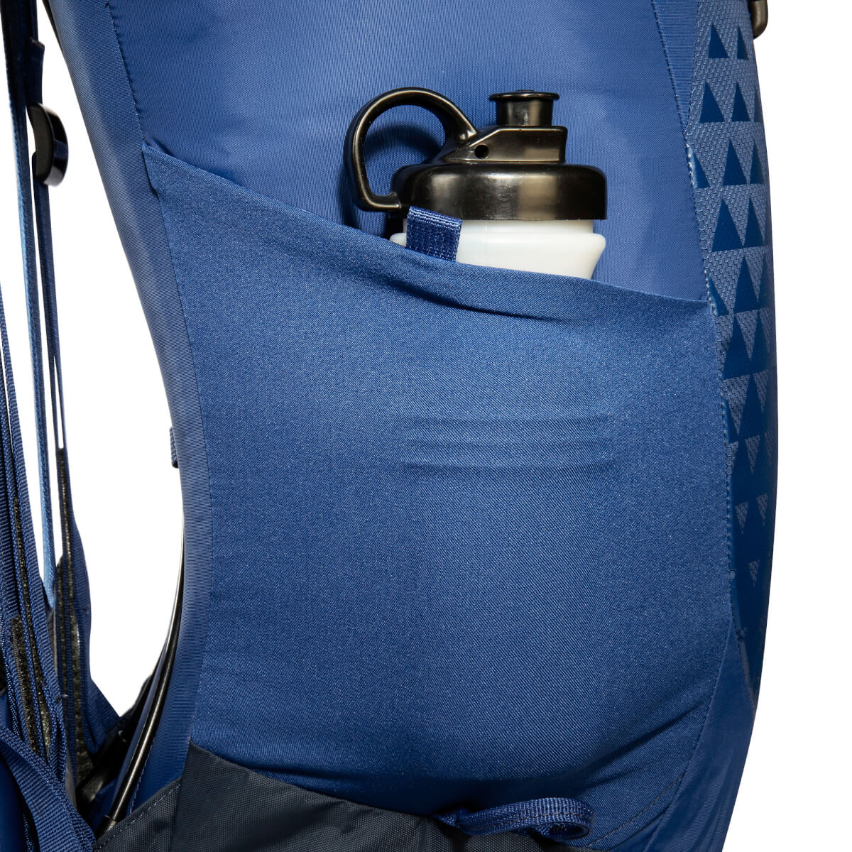 Rucksack, Flasche, Seitentasche, Nylon, Blau
