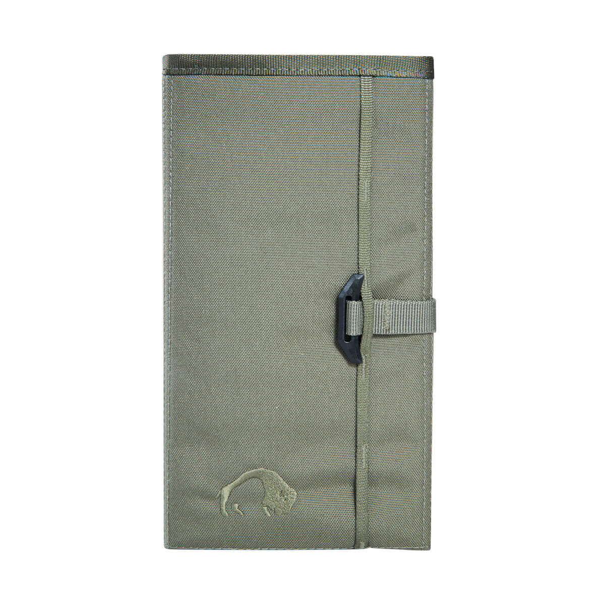 Tasche, Brieftasche, Kartenetui, Geldbörse, Reißverschluss, wallet, bifold, grünoliv, canvas, griftring