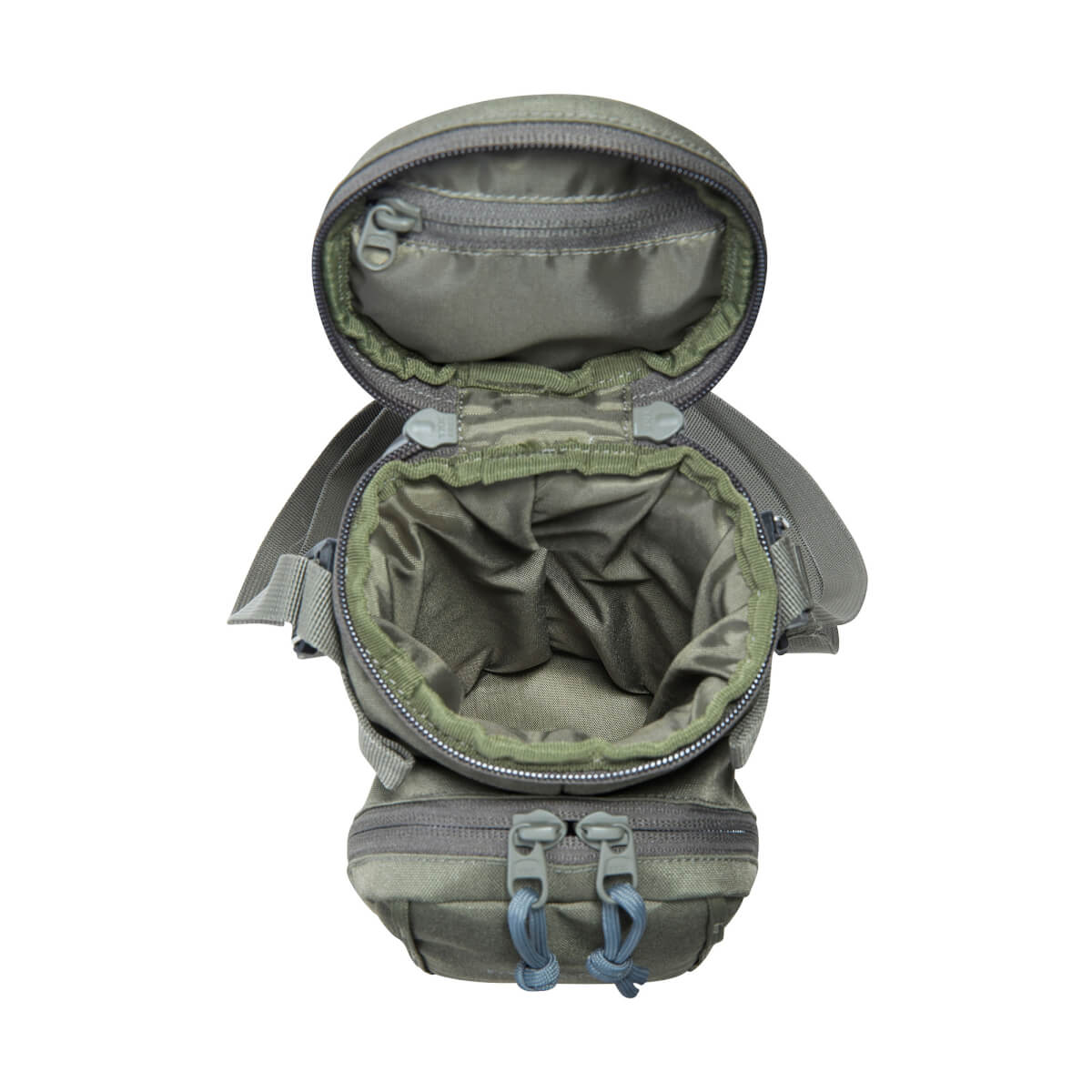 Rucksack, Kameratasche, Militärstil, Olivgrün, Reißverschluss