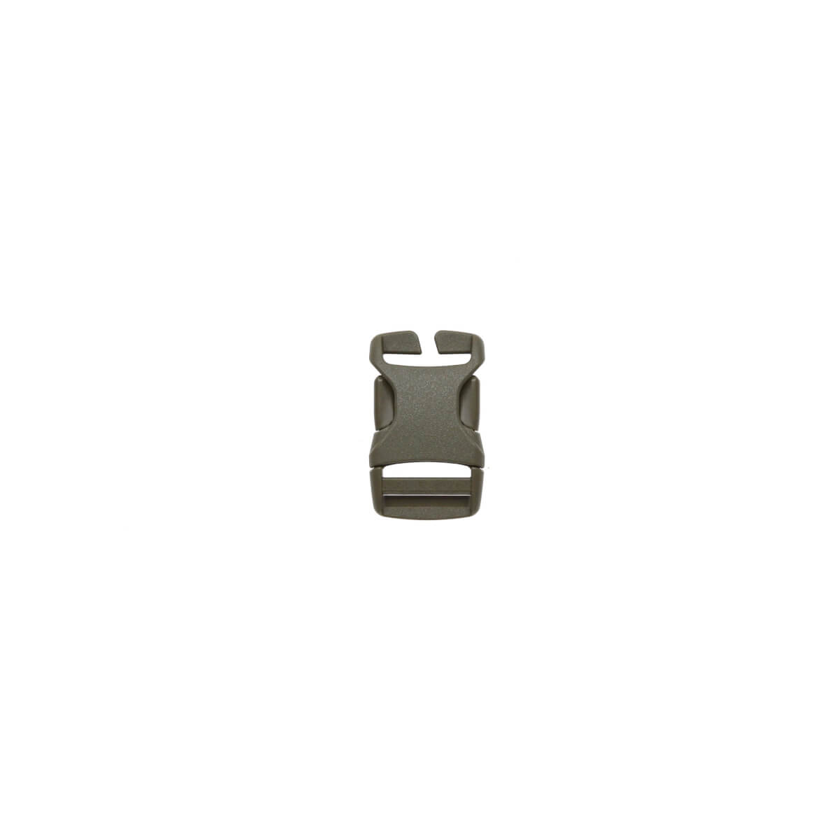 Schnallen, Gurtclip, Karabiner, Kunststoffbeschichtung, Militärgrün