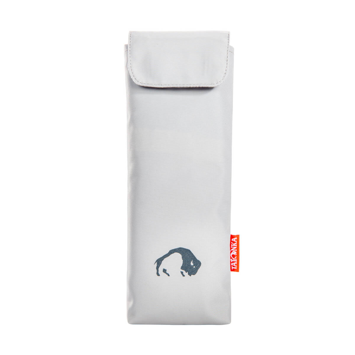 Stifthalter, Stifteetui, Grauweiß, Tierdruck, Kleines Etui