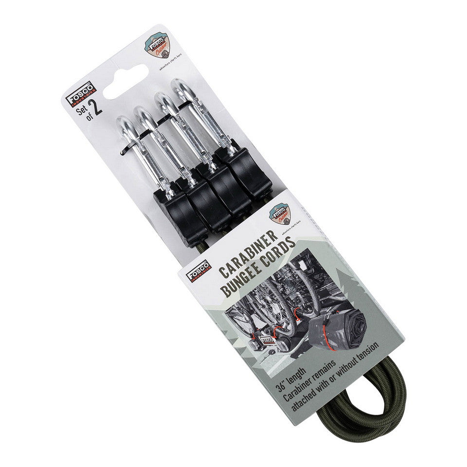 Karabiner, Bungee-Seile, Satz 2, 36 Zoll, Paracord-Schnur