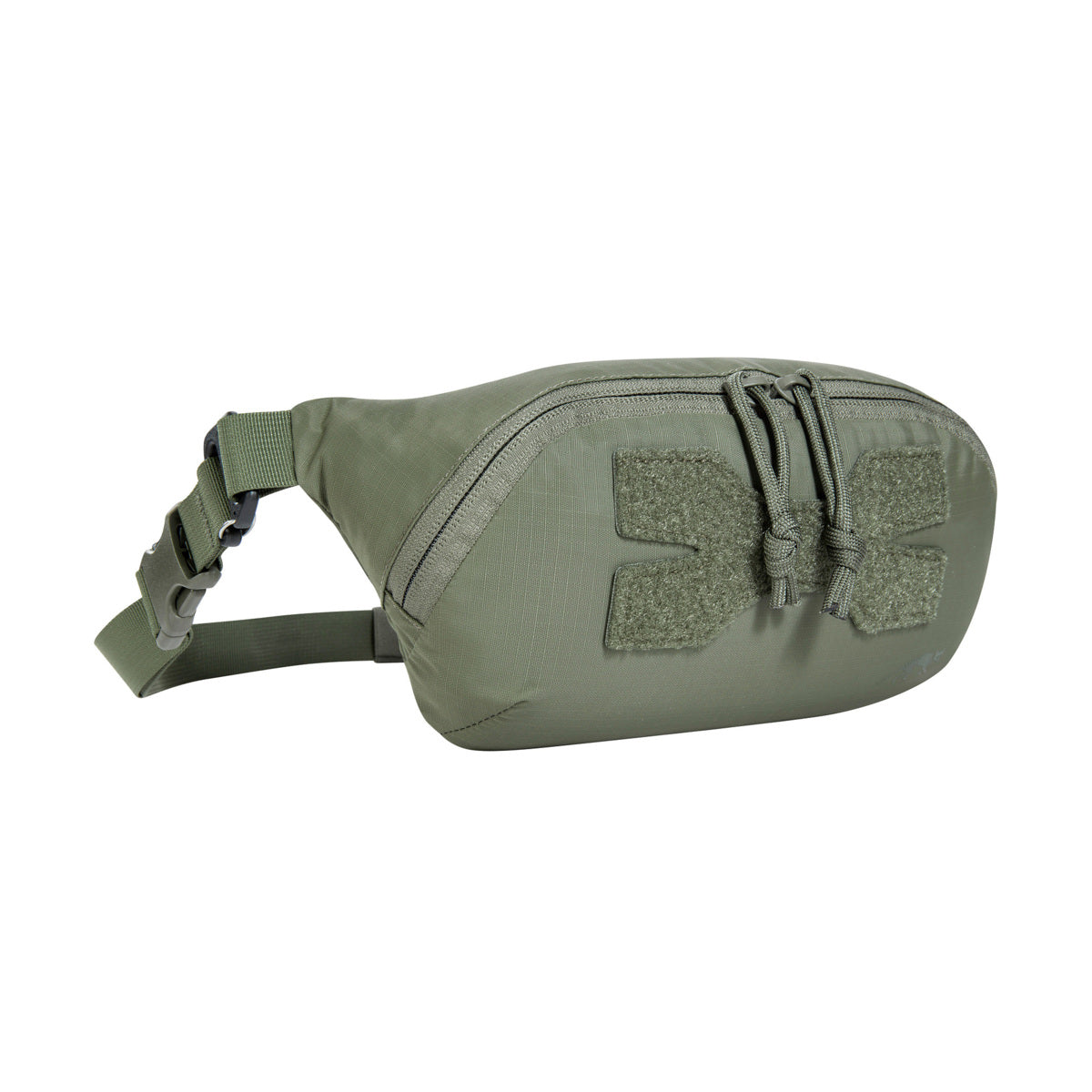 Hip-Gürteltasche, Taschen-Tasche, Olivgrün, Reißverschlussfächer, Klettaufnäher